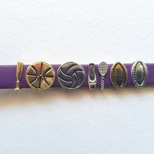 Keep Collective Charms Lot -- Sports Football, baseball, basketball, volleyball,